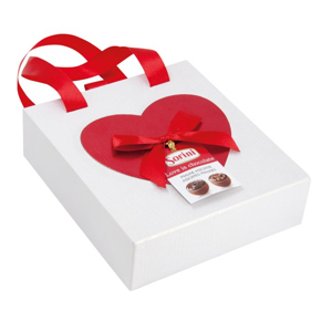 Sorini Assorted Heart Gift Box of Pralines 120g